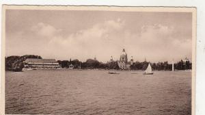 BG24700 hannover maschsee mit rathaus  germany