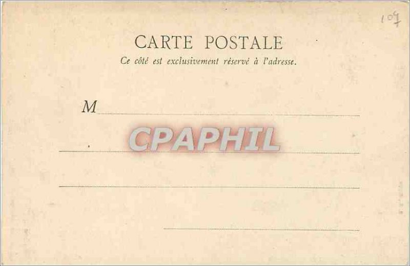Postcard Old Amboise Chapel Portal (Card 1900)