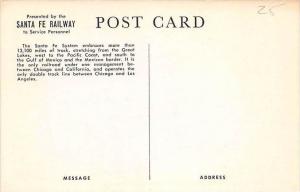 6447 Sante Fe Streamliner Train