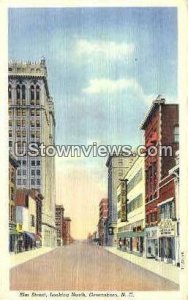 Elm Street Looking North in Greensboro, North Carolina