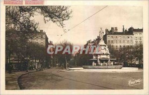Old Postcard Lyon Place Morand