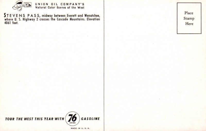 Stevens Pass,Cascade Mountains,WA