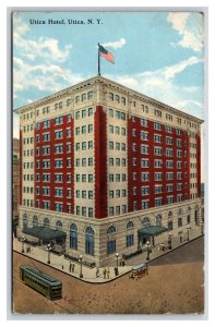 Utica Hotel Utica New York NY UNP DB Postcard W19