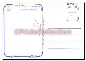 Modern Postcard Honfleur Basin And The Lieutenancy