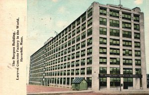 Vintage Postcard 1911 Burgess Building Concrete Factory Haverhill Massachusetts