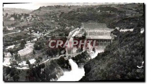 Postcard Modern Genissiat Dam on the upper reaches of the Rhone