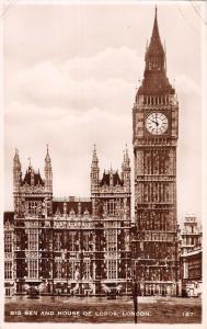 BR94442 big ben and house of lords london real photo   uk 