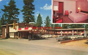 CA, Stateline, California, Tahoe Thunderbird Motel, 60s Cars, Roberts No SC5299