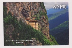 Turkey PTT Post Card, Sumela Monastery Trabzon