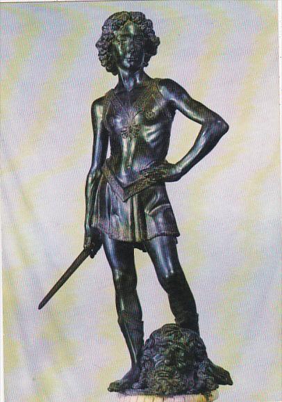 Italy Firenze David Verrocchio Museo Nazionale