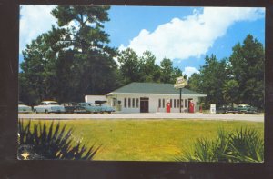 OLD TOWN FLORIDA SUWANEE GABLES RESTAURANT OLD CARS ADVERTISING POSTCARD