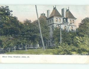 Divided Back HOSPITAL SCENE Joliet Illinois IL hs0664