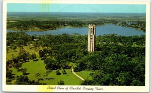 Postcard - Aerial View Of Singing Tower - Lake Wales, Florida