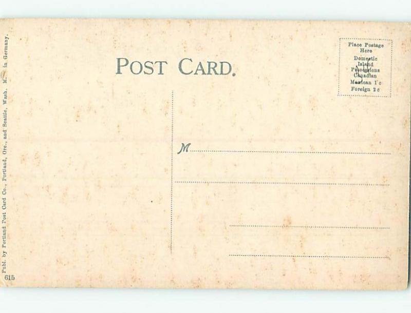 Unused Divided Back SCHOOL BUILDING Ashland Oregon OR J8376