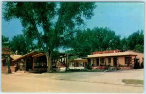 BUFFALO, Wyoming WY   Roadside  KEAHEY'S MOTEL ca 1950s-60s Postcard