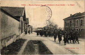 CPA Militaire Toul - Marche d'épreuve du 146e d'Infanterie (90380)