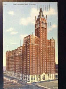 Vintage Postcard 1949 The Furniture Mart, Chicago, Illinois (IL)