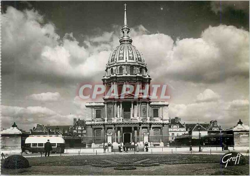 Modern Postcard Paris Le Dome des Invalides