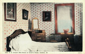 USA Gen U.S. Grant´s Bed Room in Grant's Home Galena Illinois 06.01