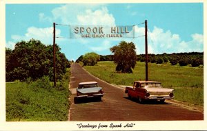 Florida Lake Wales Greetings From Spook Hill