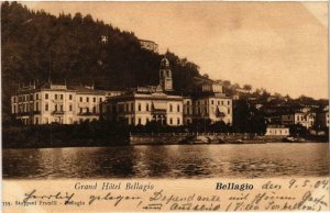 CPA AK BELLAGIO Grand Hotel BELLAGIO ITALY (498743)