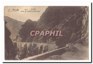 Corsica Old Postcard Scala Santa Regina