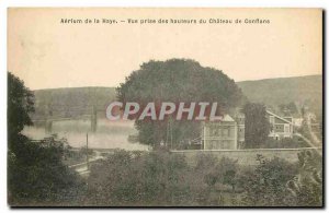 Old Postcard Aerium Hague View taken hauleurs of the Chateau of Conflans