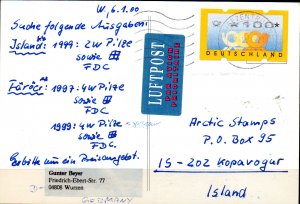 GERMANY. TWA. Aircraft.