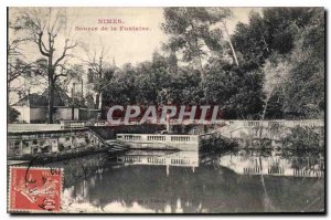 Postcard Old Nimes Fountain Source