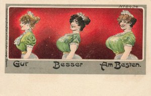 Gut Besser Am Besten Women N0. 6434 Germany Postcard