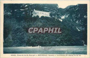 Old Postcard Shores of Lake Bourget Savoie Bordeau