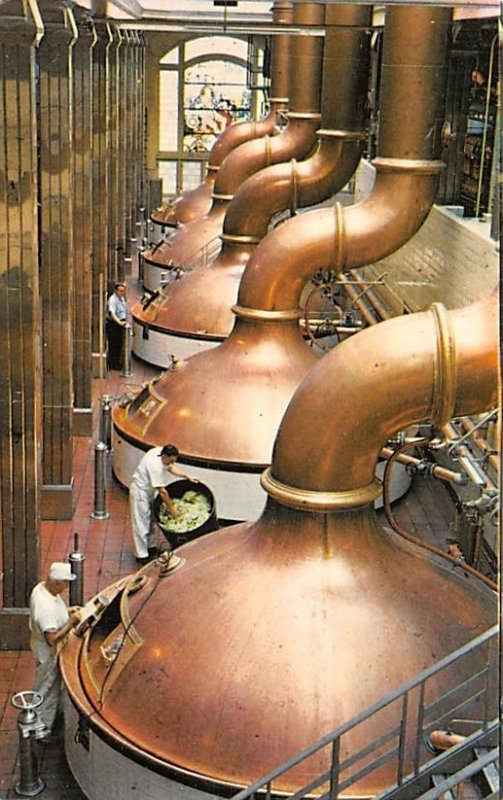 Brew House at Pabst's Milwaukee brewery Milwaukee, Wisconsin, USA Unused 