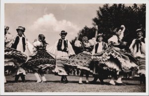 Hungary Hungarians The Csardas Dancing RPPC C105