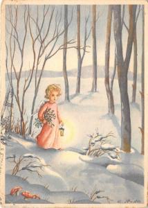 B44092 Angels Angeaux Noel Christmas 1950