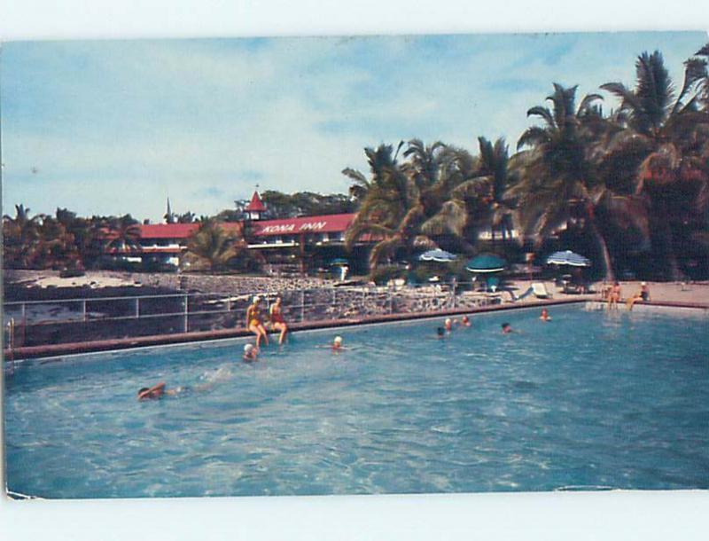 Pre-1980 INN SCENE Kailua - Kona Hawaii HI hs8944