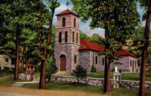 Brooklyn, Michigan - St. Joseph's Catholic Church - in the 1940s