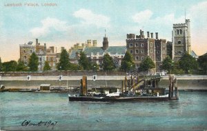 London Thames navigation & sailing Lambeth palace paddle steamer
