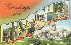 Missouri, USA Postcard
