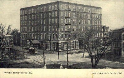 National Hotel - Peoria, Illinois IL  