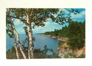 Lake Superior Minnesota View From North Shore Drive Postcard