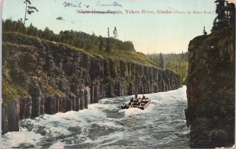 White Horse Rapids, Yukon River, Alaska - 1907