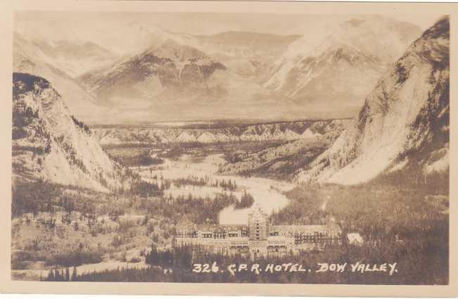 RPPC CPR Hotel - Bow Valley, Alberta, Canada - Byron Harmon