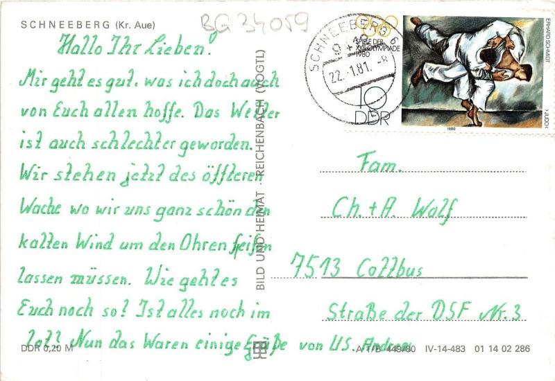 BG34059 schneeberg erzgeb   germany