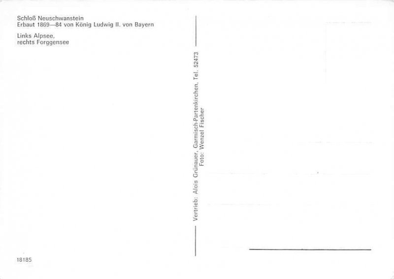 Neuschwanstein Castle, Zauberwald  