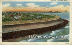 Seawall - Galveston, Texas TX  