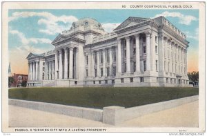 County Courthouse, Pueblo, Colorado, PU-1939