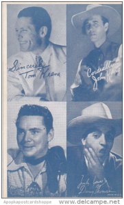 Cowboy Arcade Card Tom Keene John King Danny Thomas