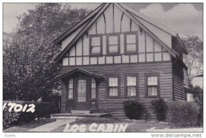 [BC] ; LOG CABIN Coiffure Beauty Salon , Detroit , Michigan, 1930s