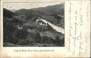 Bethel Vermont VT Birdseye View c1910s Postcard