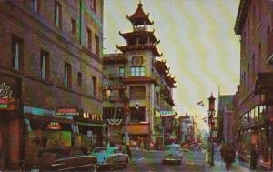 California San Francisco Chinatown Grant Avenue At Night